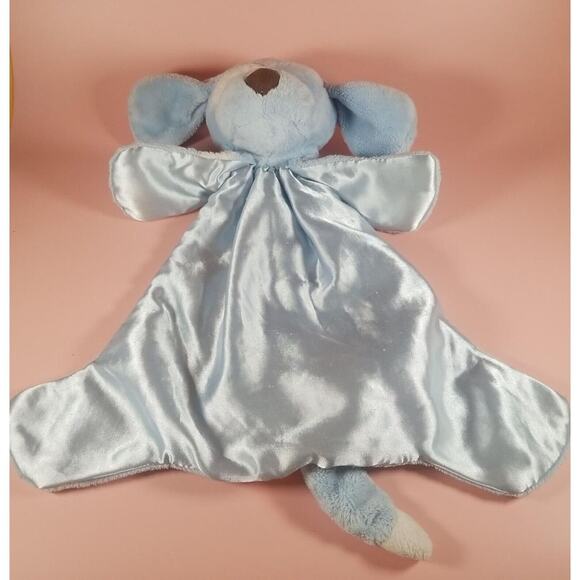 Baby Gund Blue Spunky Dog Comfy Security Blanket Plush Baby Lovey HuggyBuddy - Picture 10 of 11
